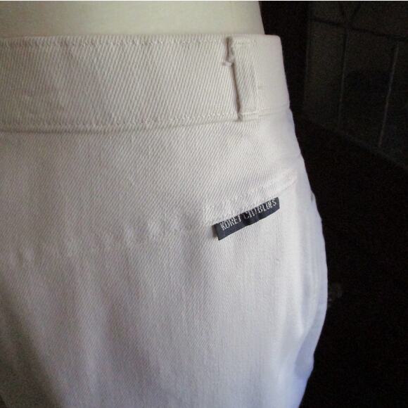 Vintage Koret City Blues Jeans Size 8 Women White Mom Jeans Bootcut High Rise - Picture 6 of 17
